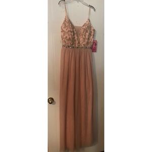 Beautiful blush gown